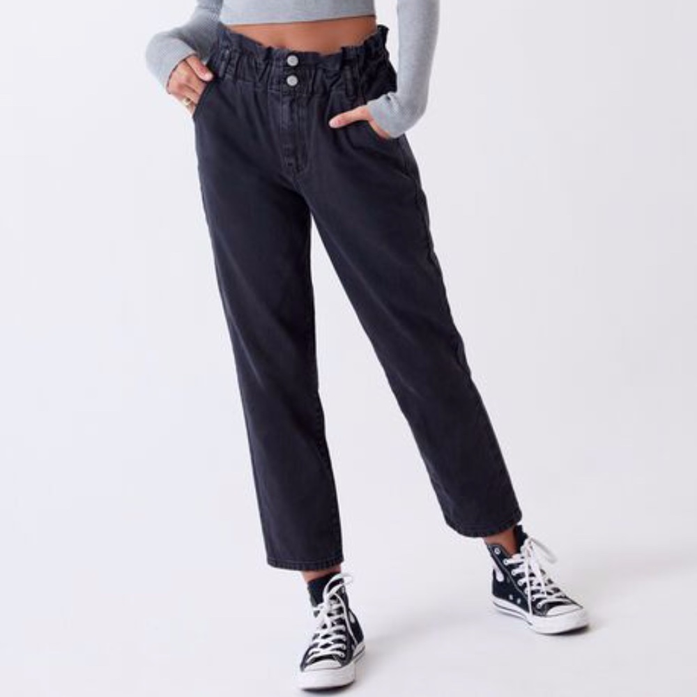 PACSUN black paperboy mom jean